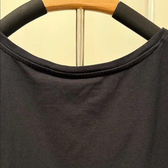 Chico's Tiered Asymmetrical Woman’s Dress Sz Large Black - Picture 7 of 8